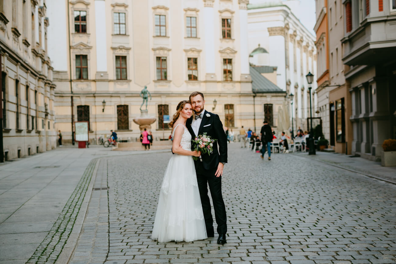 sesja ślubna w centrum wrocławia